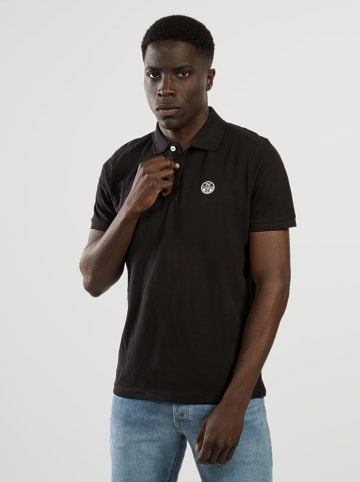 North Sails Poloshirt in Schwarz
