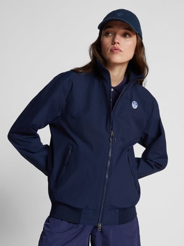 North Sails Softshelljas donkerblauw