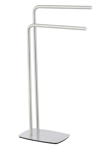 Wenko Handtuchhalter "Iria" in Silber - (B)48 x (H)81,5 x (T)20 cm