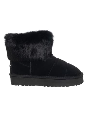 Patrizia Pepe Leren winterboots zwart