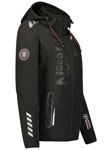 Geographical Norway Softshelljacke "Reine" in Schwarz