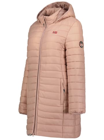 Geographical Norway Steppmantel "Atika" in Altrosa