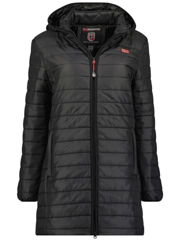 Geographical Norway Steppmantel "Atika" in Schwarz