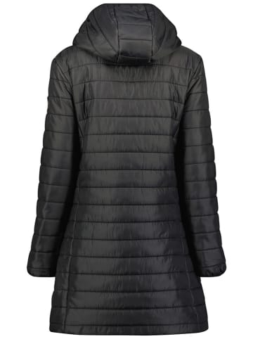 Geographical Norway Doorgestikte mantel "Atika" zwart