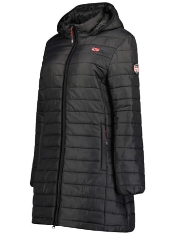Geographical Norway Steppmantel "Atika" in Schwarz