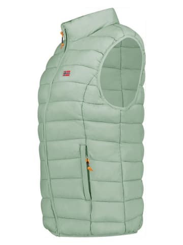 Geographical Norway Steppweste "Vatikolor" in Hellgrün