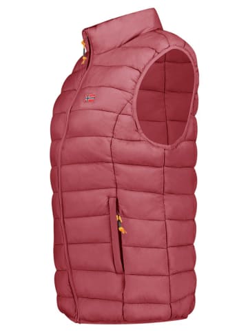 Geographical Norway Doorgestikte bodywarmer "Vatikolor" bordeaux