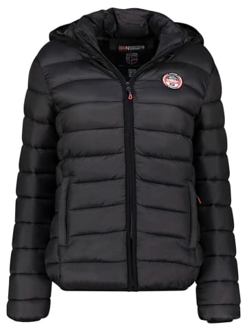 Geographical Norway Steppjacke "Atikabadge" in Schwarz
