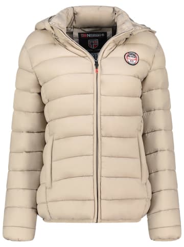 Geographical Norway Steppjacke "Atikabadge" in Beige