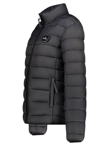 Geographical Norway Doorgestikte jas "Atikahadge" zwart