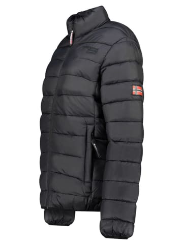 Geographical Norway Kurtka pikowana "Atikoclerc" w kolorze czarnym