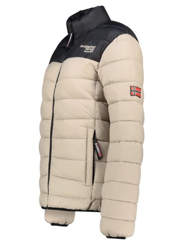 Geographical Norway Doorgestikte jas "Atikoclerc" beige