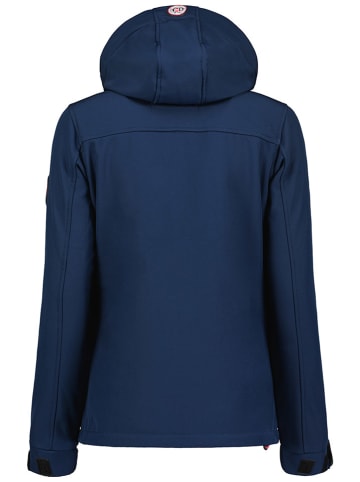 Geographical Norway Softshelljas "Takeni" donkerblauw