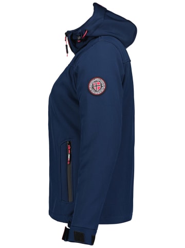 Geographical Norway Kurtka softshellowa "Takeni" w kolorze granatowym