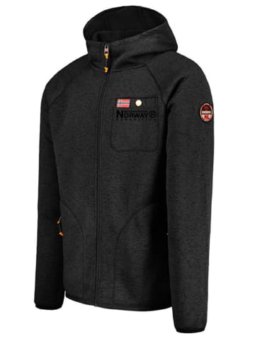 Geographical Norway Sweatjacke "Tiparni" in Schwarz