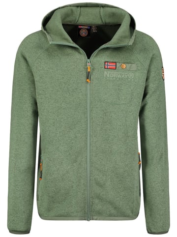 Geographical Norway Sweatjacke "Tiparni" in Grün
