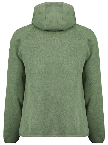 Geographical Norway Sweatjacke "Tiparni" in Grün