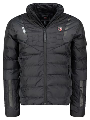 Geographical Norway Doorgestikte jas "Civan" zwart