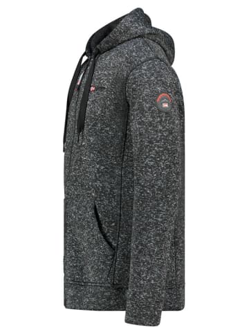 Geographical Norway Sweatvest "Talerte" antraciet