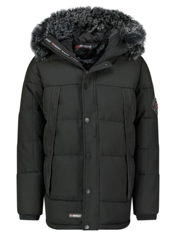 Geographical Norway Parka "Delote" w kolorze czarnym