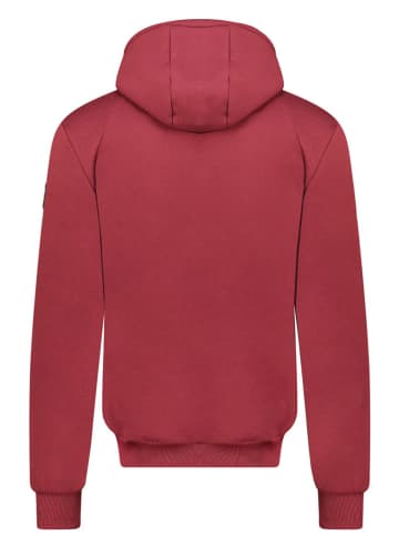 Geographical Norway Hoodie "Fastlife" rood