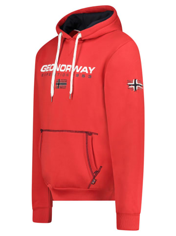 Geographical Norway Bluza "Olvier" w kolorze czerwonym