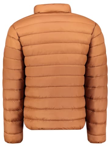 Geographical Norway Steppjacke "Amigobadge Basic" in Camel