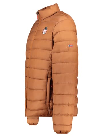 Geographical Norway Steppjacke "Amigobadge Basic" in Camel
