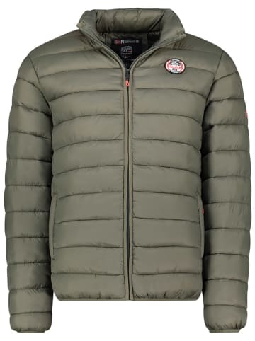 Geographical Norway Steppjacke "Amigobadge Basic" in Khaki