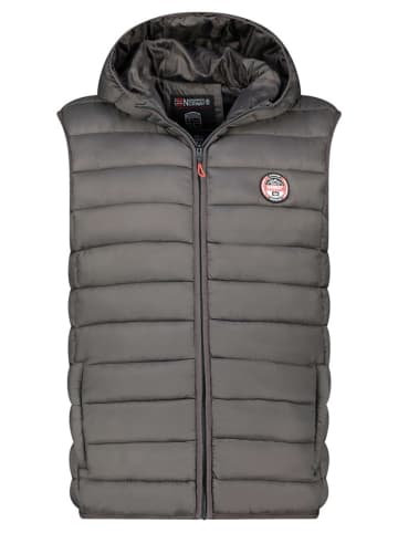 Geographical Norway Bodywarmer "Vamigobadge Hood" grijs