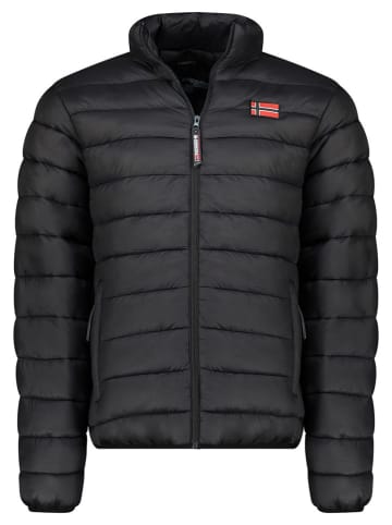 Geographical Norway Doorgestikte jas "Amigoglerc Basic" zwart