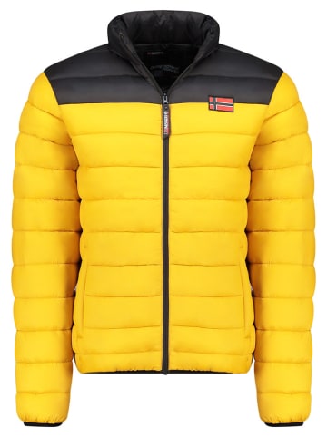 Geographical Norway Doorgestikte jas "Amigoglerc Basic" geel/zwart