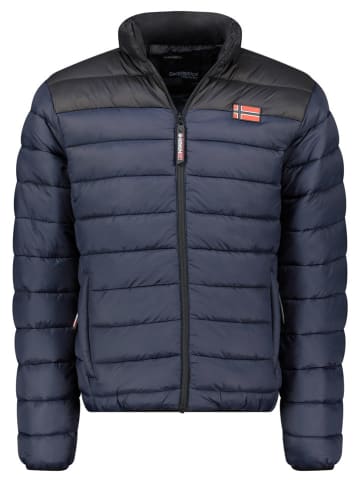 Geographical Norway Steppjacke "Amigoglerc Basic" in Dunkelblau/ Schwarz