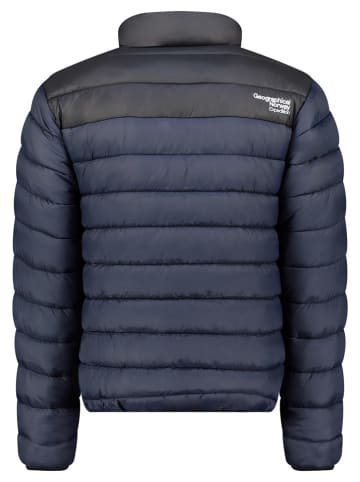 Geographical Norway Steppjacke "Amigoglerc Basic" in Dunkelblau/ Schwarz