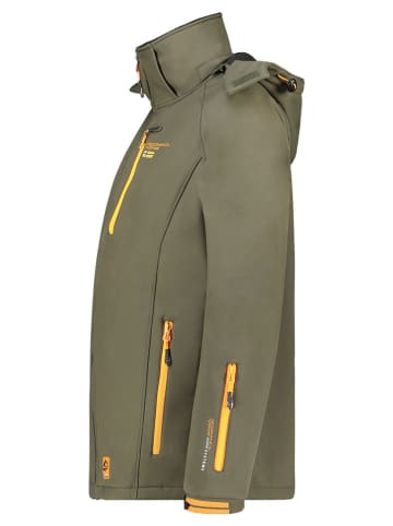 Geographical Norway Kurtka softshellowa "Ritchone" w kolorze khaki