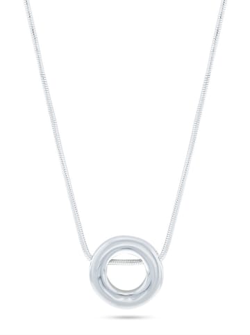 Eclat d'Argent Srebrny naszyjnik z zawieszką - dł. 39 cm