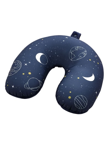 moses. 2-in-1 nekkussen "Cosmos" donkerblauw - (L)35 x (B)25 cm