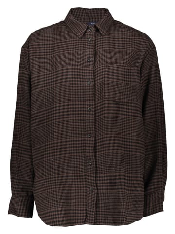GAP Hemd in Braun/ Schwarz