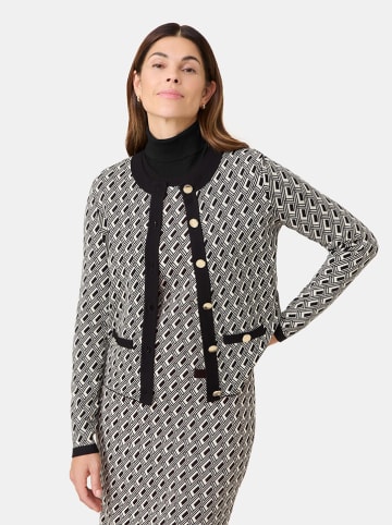 Gerry Weber Kardigan w kolorze czarno-kremowym