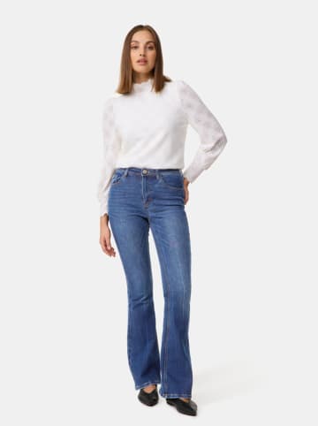 TAIFUN Jeans - Bootcut fit - in Blau