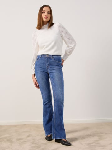 TAIFUN Jeans - Bootcut fit - in Blau