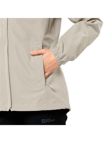 Jack Wolfskin Regenjas "Stormy Point" beige