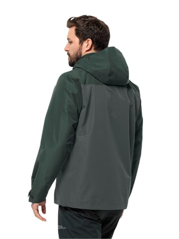 Jack Wolfskin Kurtka funkcyjna 3w1 "Taubenberg" w kolorze zielonym