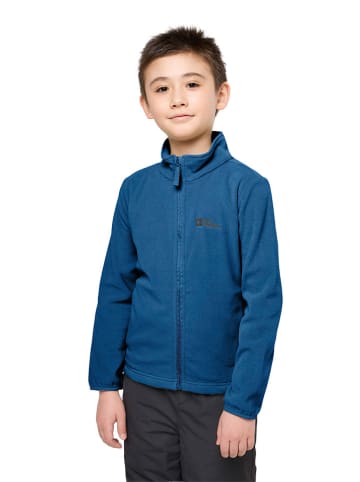 Jack Wolfskin Kurtka polarowa "Taunus" w kolorze niebieskim