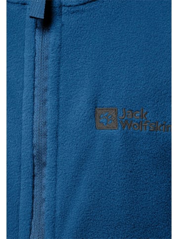 Jack Wolfskin Kurtka polarowa "Taunus" w kolorze niebieskim