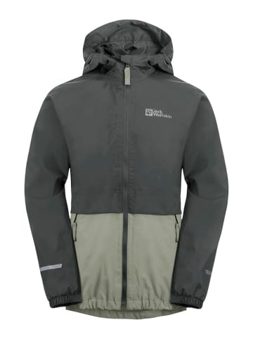 Jack Wolfskin Regenjacke "Rainy Days" in Grün