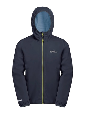 Jack Wolfskin Softshelljas "Feldberg" donkerblauw