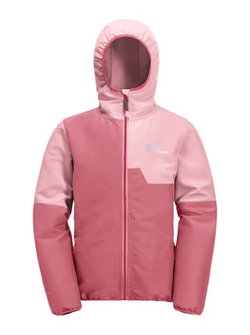 Jack Wolfskin Kurtka funkcyjna "Turbulence" w kolorze jasnoróżowym