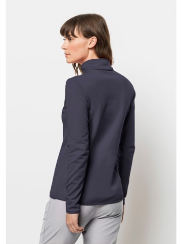 Jack Wolfskin Koszulka funkcyjna "Baiselberg" w kolorze granatowym