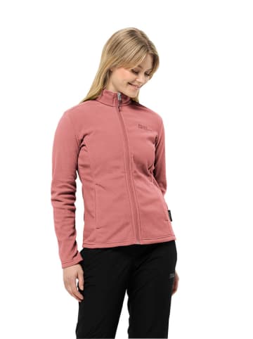 Jack Wolfskin Kurtka polarowa "Taunus" w kolorze jasnoróżowym